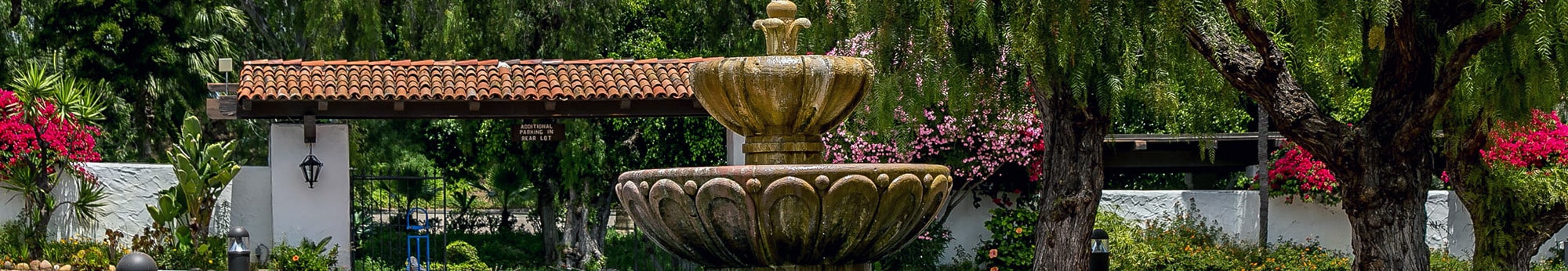 fountain at Nazareth School