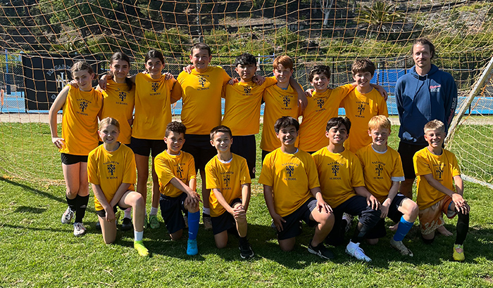 Soccer team photo