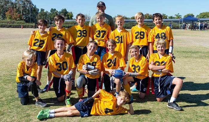 Boys football team
