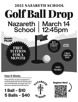 Golf Ball Drop Flyer