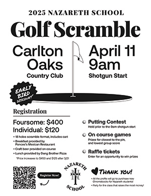 Golf Scramble Flyer