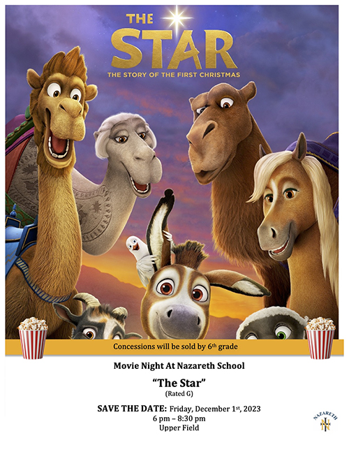 Movie Night flyer