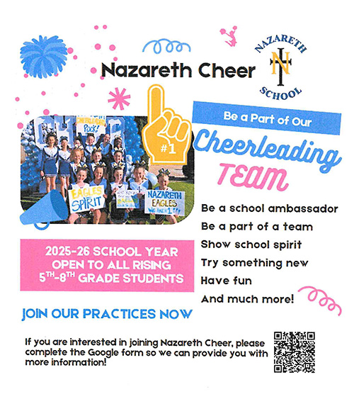 Nazareth Cheer Flyer