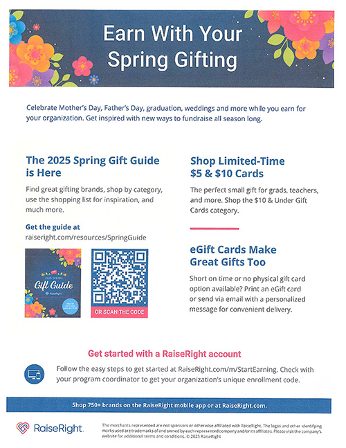 RaiseRight Fundraiser Flyer