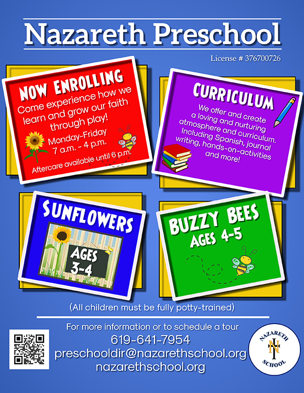 preschool flyer